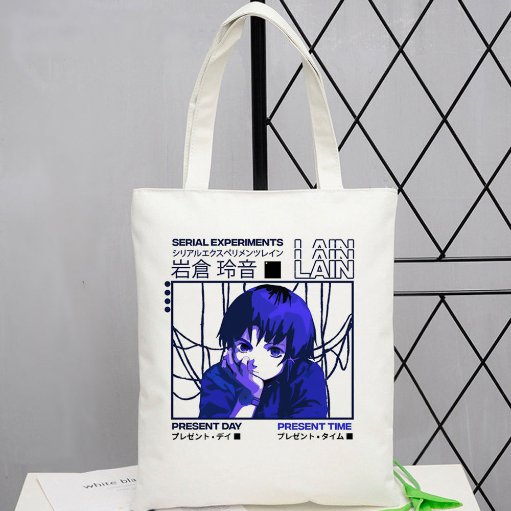 Sustainable Living Usa - Serial Experiments Lain Canvas Tote Bags