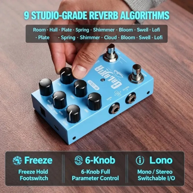 M-VAVE Reverb Guitar Pedal Fre - Sustainable Living Usa review and price